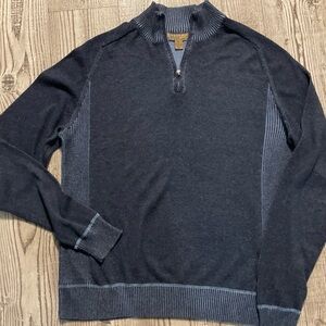 Blue Company charcoal/blue grey sweater XL